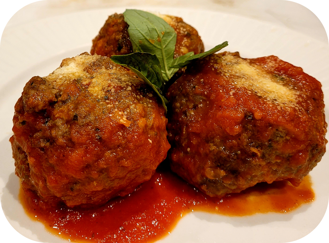 Large Homemade Meatballs